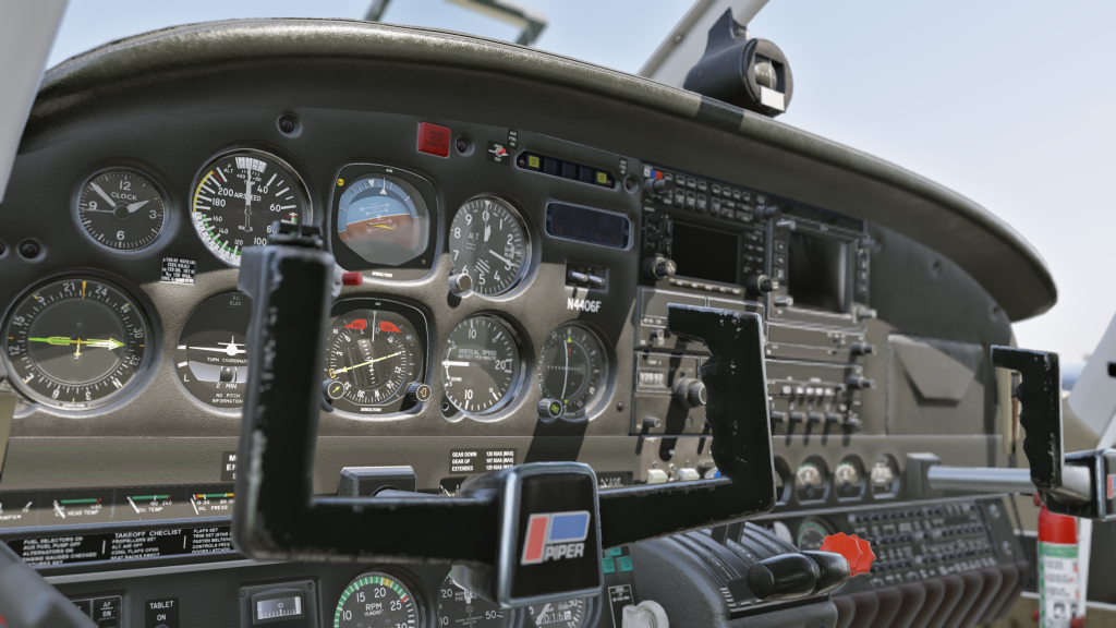 Piper Seneca II PA34 200T Panel
