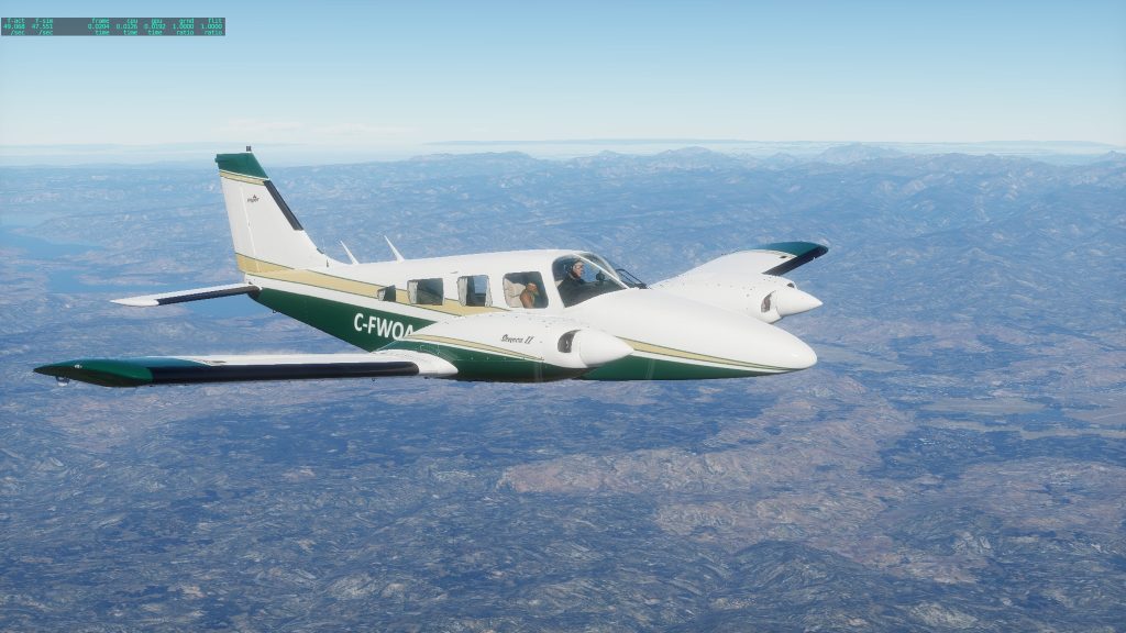 JetStream FS CIS Seneca II PA-34 X-Plane 12 community screenshot by Stephen Hayes