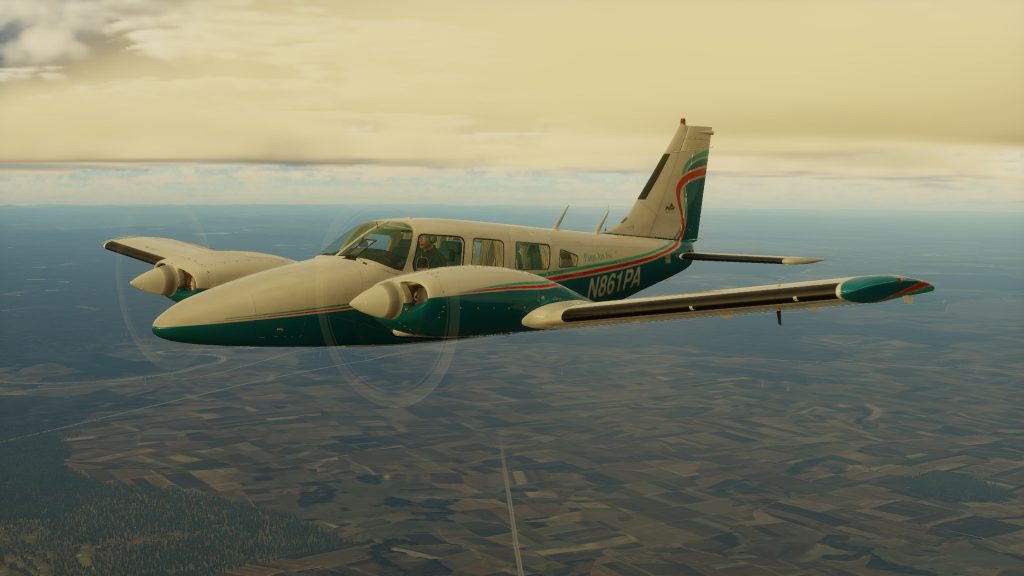 JetStream FS CIS Seneca II PA-34 X-Plane 12 community screenshot by federico