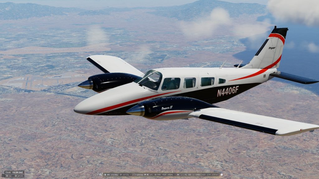 JetStream FS CIS Seneca II PA-34 X-Plane 12 community screenshot by James Donelson