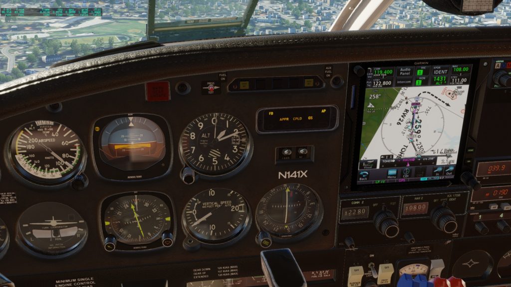 JetStream FS CIS Seneca II PA-34 X-Plane 12 community screenshot by snow dog