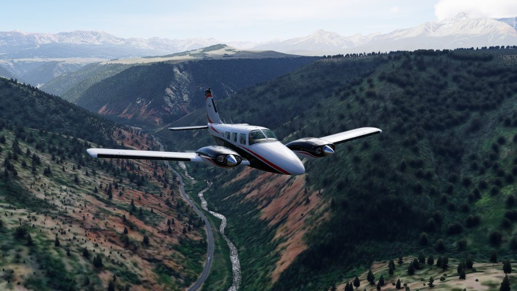 JetStream FS CIS Seneca II PA-34 X-Plane 12 community screenshot by Kamicosmos