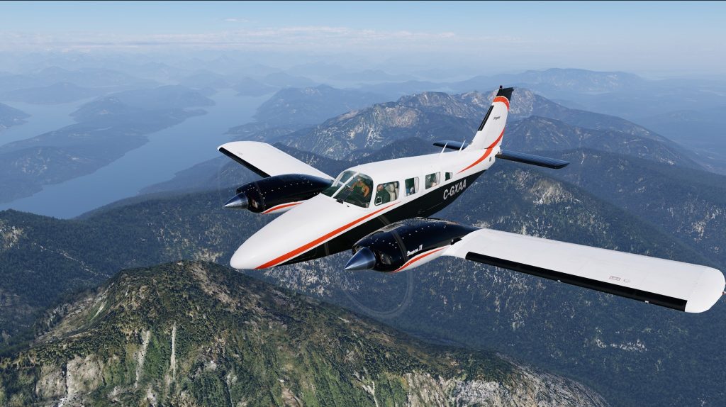JetStream FS CIS Seneca II PA-34 X-Plane 12 community screenshot by DaveW